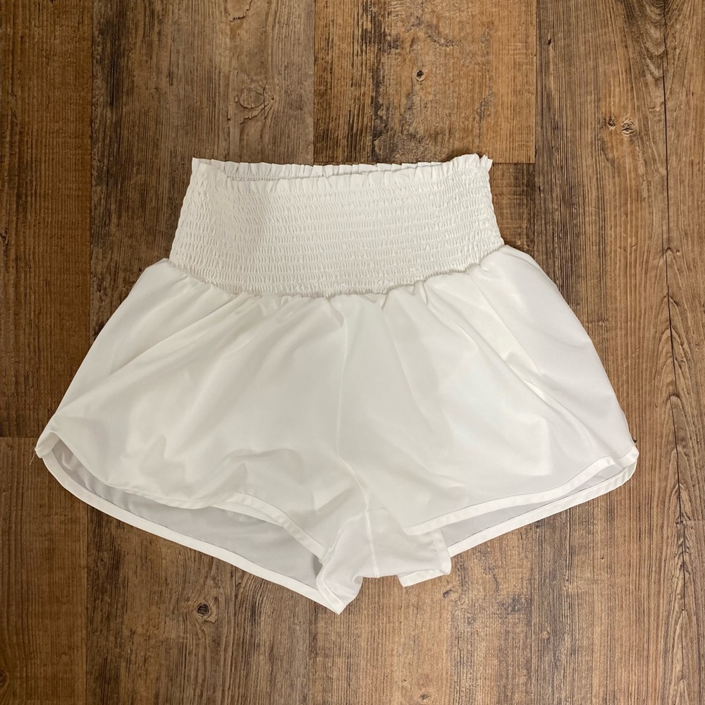 Offline by Aerie Real Me Smocked Running Short
